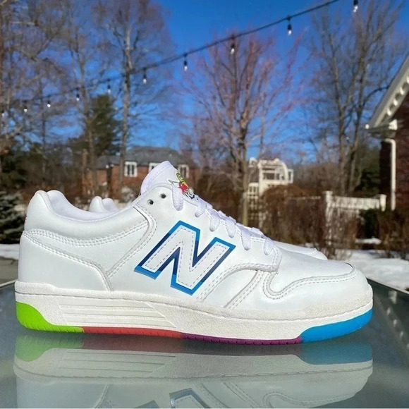 New Balance 480 Low Sneakers Kawhi Jolly Ranch Womens 8 - Picture 7 of 11